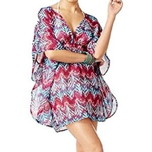 Miken  Chevron Swimsuit Cover Up